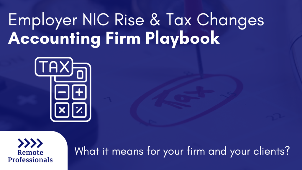2025 APRIL TAX - UK ACCOUNTING FIRMS Playbook